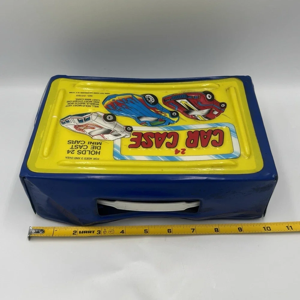 Vintage‎ 1987 Tara Toy Corp. 1:64 24 Car Case